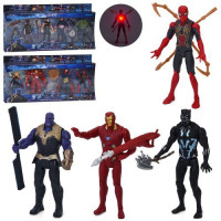 Фігурки мультгероїв арт.2501-9A (288шт/2) 12шт куля 9 см у дисплеї 38*28*9,5см