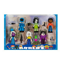 Набір героїв WL 24227 (96) 6 фігурок, кінцівки рухаються, середня висота фігурки: 7.5 см, зброя, акс