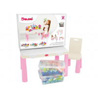 Cтіл, стілець, конструктор для дівча404 деталі артикул 04660/11