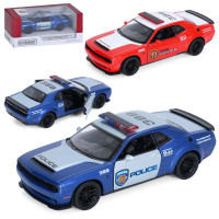 Машина KT5461WPR (24шт) метал, інерція, 1:40, 12,5см, відчиняються двері, гумові колеса, 2 види (1 в