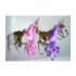 Лошадь-единорог 823 "В мире животных" 8,5" флок., 2в., кул., 21,6*19,6 ш.к. /144/ - 1
