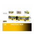 Автобус WY 913 A  (18) звуки, підсвічування, інерція, дверцята відкриваються, масштаб 1:16, в коробц - 1