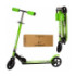Самокат SR 2-005-GRB (1шт) алюм+сталь,2колесаПУ145мм, руль64/84см, поднож48-10см, склад,зелен,в кор - 1