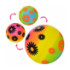 Мяч детский MS 3506 (120шт) 9 дюймов, рисунок(цветы), радуга, 60-65г - 1