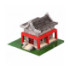 Іграшка-конструктор з міні-цеглинок "Китайський будиночок", серія " Старе місто", артикул 70354 - 1
