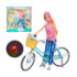 Кукла BYL608-1 (18шт) 29см, велосипед, шлем, корзина, аксессуары, в кор-ке, 32-32-8см - 1