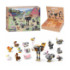 Конструктор 9109K12 (36шт) домашня тварина 2в1, адвент-календар, набір домашніх тварин, 12в2, в кор- - 1