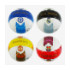 М`яч футбольний C 62417 (80) 4 види, вага 310-330 грамів, матеріал TPU, гумовий балон, розмір №5, ВИ - 1