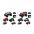Джип HCL-8201-2C (8шт) р/к2,4G, метал, акум., 19см, 1:24 - 1