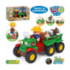 Трактор M 6303 (12шт) з причепом, 25,5см, музика/звук (укр), світло, їздить, знімна фігурка фермера - 1