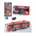 Автобус JS121 (18шт) інерція, тролейбус 28см, 1:16, звідчиняються двері, вук, світло, гумові колеса, - 1