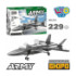 Конструктор KB 213 (16шт) військовий літак, 41,5см, 229дет, в кор-ці, 40-25-9см - 1