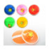 Ловушка M 2872 (120шт) 2шт,15см,мяч на присосках,4,5см,6 цветов,в кульке,15-15-5см - 1