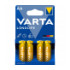 Батарейка VARTA 4106 (LR6) EXTRA LongLife 1х4 - 1