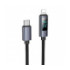 Кабель Hoco X112 Favor з дисплеєм Lightning 2.4A 1m - 1