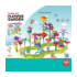 Конструктор 9034 (20) “Квітковий сад”, 163 елементи, звивиста зелена основа, квіти, листочки, стебла - 1