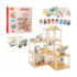 Дерев'яна іграшка Гараж MD 2391 (5шт) медична допомога, 3 поверхи, транспорт, меблі, кор., 52-48-10 - 1