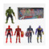 Набір героїв 6626 A (72/2) 5шт., підсвічування, висота 15см, рухливі кінцівки, 2 щити, 4 лапи павука - 1