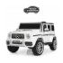 Джип M 4214EBLR-1 (1шт) 2,4G, 2мотора30W, 1аккум12V7AH, муз,свет, MP3,колEVA, кож.сид, белый - 1