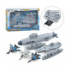 Набір з транспортом T074 (18шт) морський флот, 7 предметів, снаряди, в кор-ці, 41,5-28-7см - 1