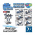 Конструктор KB 5000 (96шт) поліція, транспорт, 6 видів(від 79дет), в кор-ці, 6в1, 6шт в дисплеї, 29- - 1