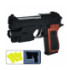 Пістолет P2117-G+ (72шт) 18см, пластикові кулі, лазер, світло, на бат(табл), у пакеті, 15-21-3,5см - 1