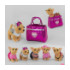 Мягкая игрушка "Собачка в сумочке" С 43976 (100) 5 видов собачек, гавкает [Пакет] - 1