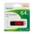 Флешка USB Apacer AH25B 64Gb red USB 3.2, BR-1 - 1