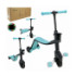 Самокат дитячий 3-х коліс арт. SC824 (1шт) 2В1- велобіг та самокат, колеса EVA,блакинтний у короб - 1