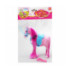 Лошадь 686-605 (96шт) 16см, расческа, 2 цвета, в кульке, 19-25-5см - 1