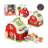 Гра 35973 (6шт) будинок, 19-15,5-в16см, музика-звук(англ), звуки тварин, світло, сортер (фігури-твар - 1
