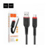Кабель HOCO X59 microUSB (1М) (черный) - 1