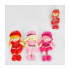 Лялька м'яка М 14105 (200) 3 кольори, 40см, в пакеті - 1