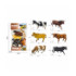 Тварини свійськи арт. NC7-006F (48шт/2) у пакеті 35*23*5см. - 1